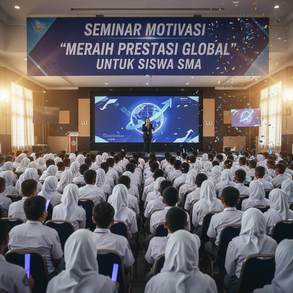 Seminar Motivasi Siswa Bersama Praktisi IT Nasional