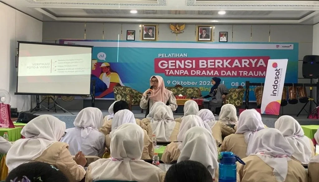 Indosat-FJPI gelar workshop literasi digital di SMA Negeri 6 Binjai