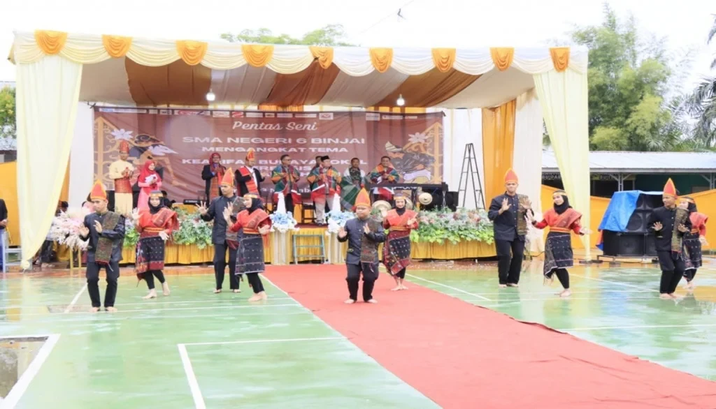 Pagelaran Pentas Seni SMA Negeri 6 Kota Binjai Berjalan Sukses
